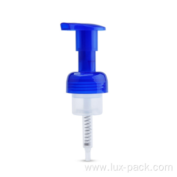 28/410 pet liquid pump foaming bottle with silicone brush